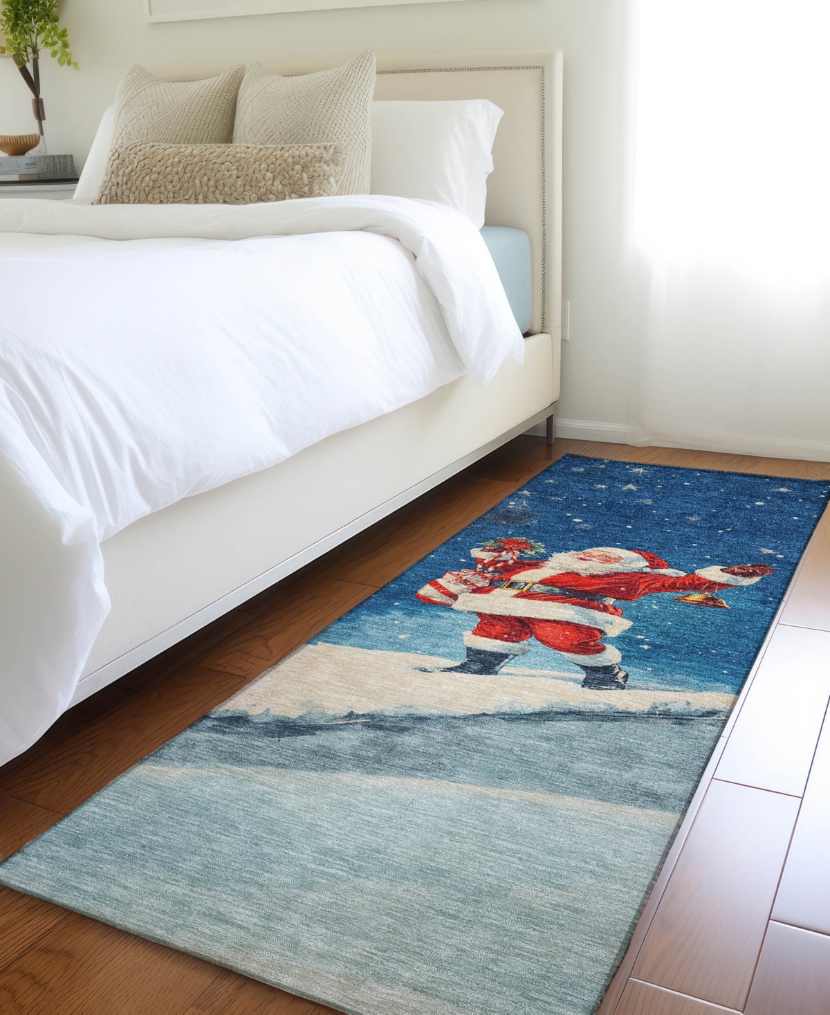 Addison Holiday Washable Indoor/Outdoor ACN1807 2'3"x7'6" Runner Area Rug