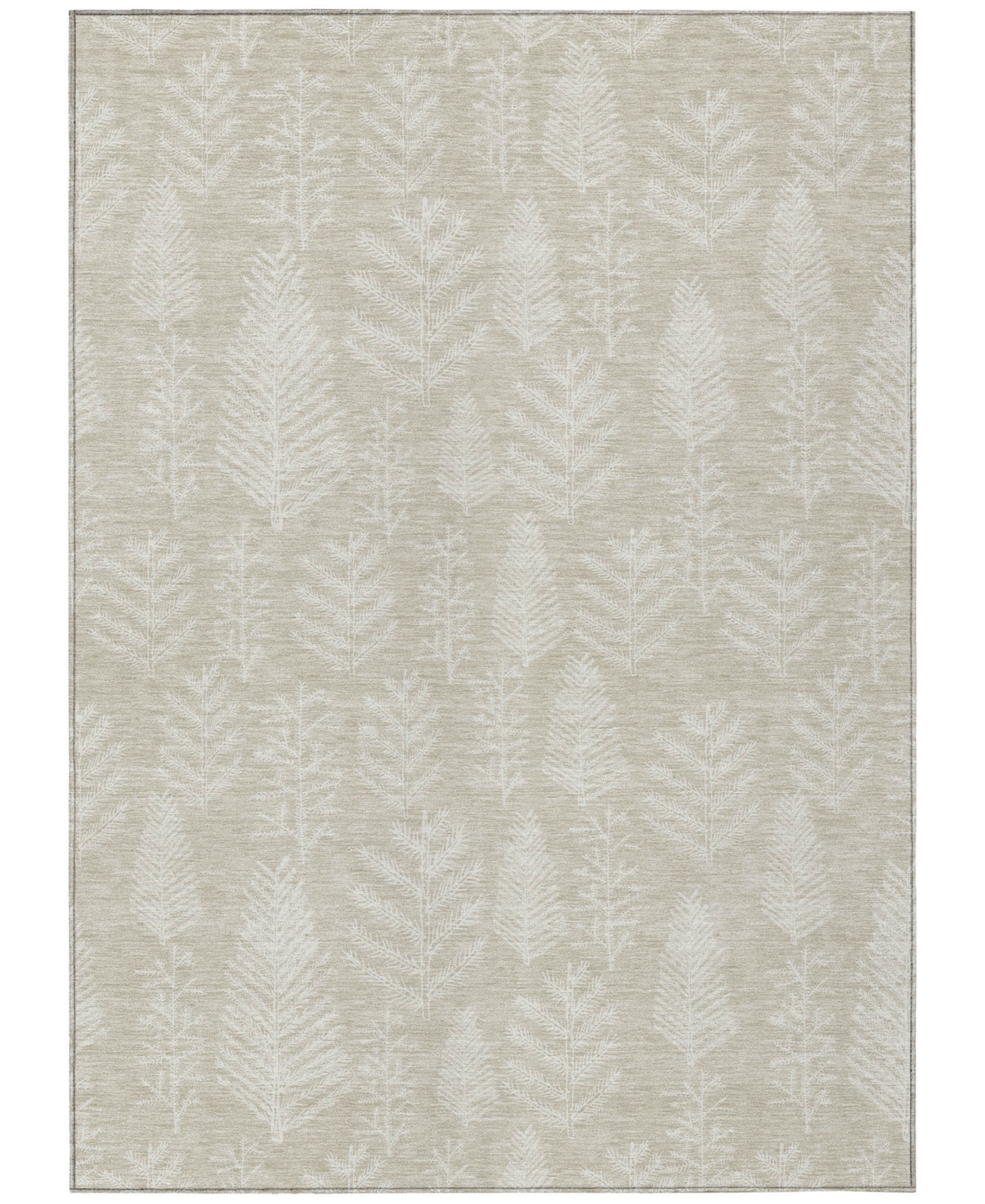 Addison Holiday Washable Indoor/outdoor Acn1813 5'x7'6" Area Rug In Brown