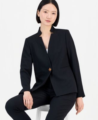Women's Notched One-Button Pantsuit