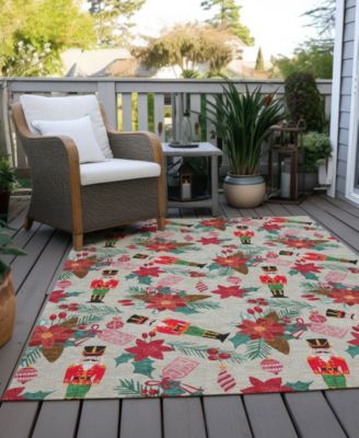 Holiday Washable Indoor/Outdoor ACN1822 5'x7'6" Area Rug