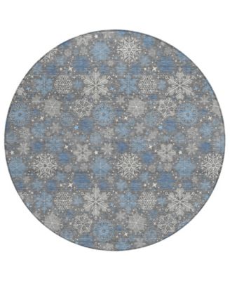 Addison - Holiday Washable Indoor/Outdoor ACN1823 Round Area Rug
