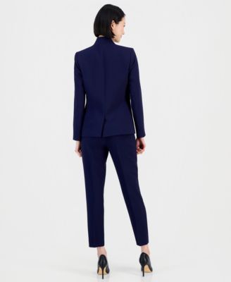 Women's Notched One-Button Pantsuit