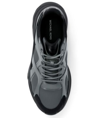 Men's Leo Mixed-Media Trainer Shoes