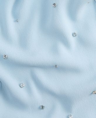 Petite Embellished High-Rise Wide-Leg Pants, Macy's Exclusive