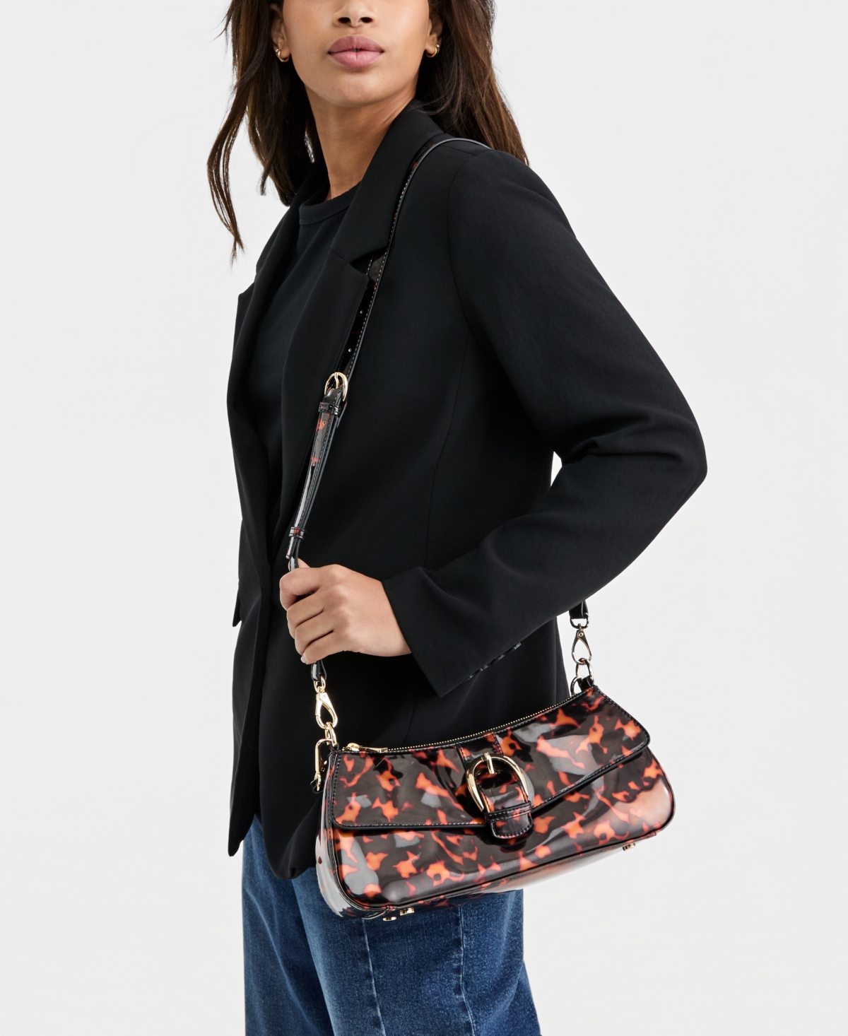 On 34th Jynna Medium Solid Shoulder Bag