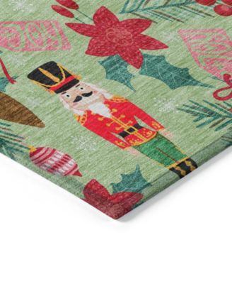 Holiday Washable Indoor/Outdoor ACN1822 2'6"x3'10" Area Rug