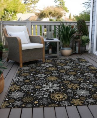 Holiday Washable Indoor/Outdoor ACN1823 2'6"x3'10" Area Rug