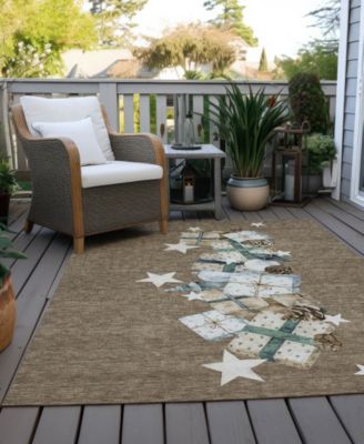 Holiday Washable Indoor/Outdoor ACN1825 2'6"x3'10" Area Rug