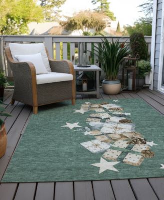 Holiday Washable Indoor/Outdoor ACN1825 2'6"x3'10" Area Rug