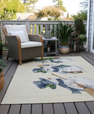 Holiday Washable Indoor/Outdoor ACN1826 2'6"x3'10" Area Rug