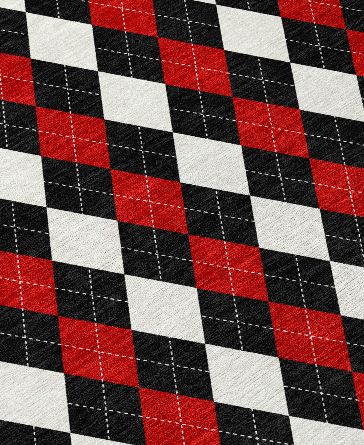 Addison Holiday Washable Indoor/outdoor Acn1812 3'x5' Area Rug In Black