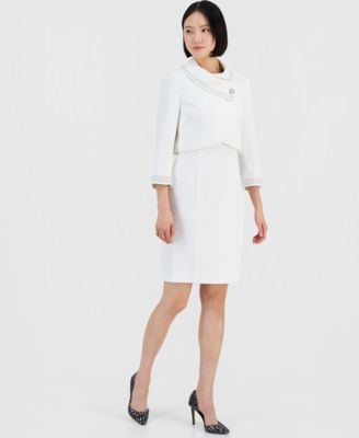 Tahari ASL - Beaded Dress Suit