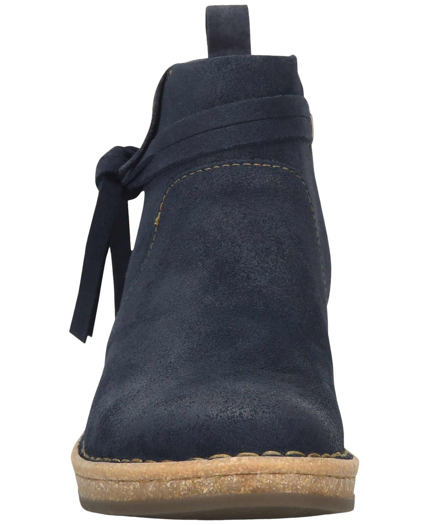 Женские ботинки Born Vaughn Round Toe Regular Booties, цвет: Тёмно-синий — фото 8