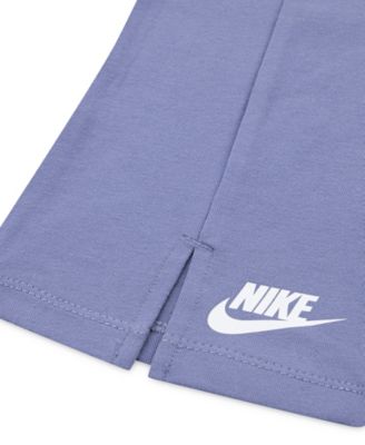 Girls' 2T-4T Floral Camo Crewneck Sweatshirt and Leggings, 2-Piece Set