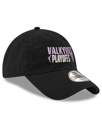 Men's and Women's Black Golden State Valkyries 2025 WNBA Playoffs 9TWENTY Adjustable Hat