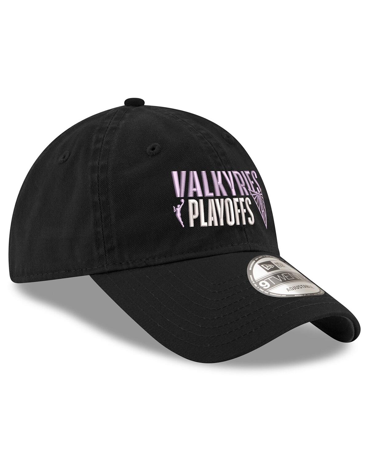 New Era Men's And Women's Black Golden State Valkyries 2025 Wnba Playoffs 9twenty Adjustable Hat In Black