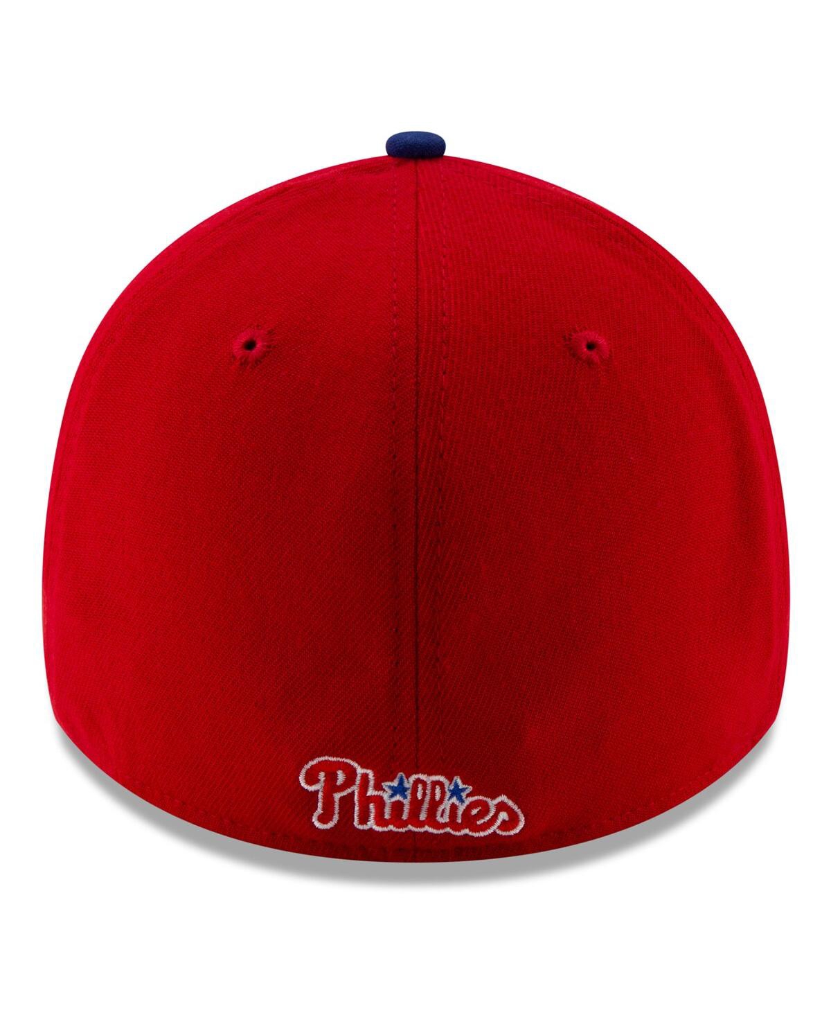 New Era Men's Red Philadelphia Phillies 2025 Mlb Postseason Side Patch 39thirty Flex Hat In Red