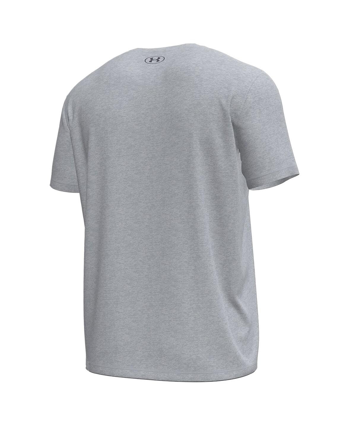 Under Armour Men's Gray Notre Dame Fighting Irish Tech Stretch T-Shirt