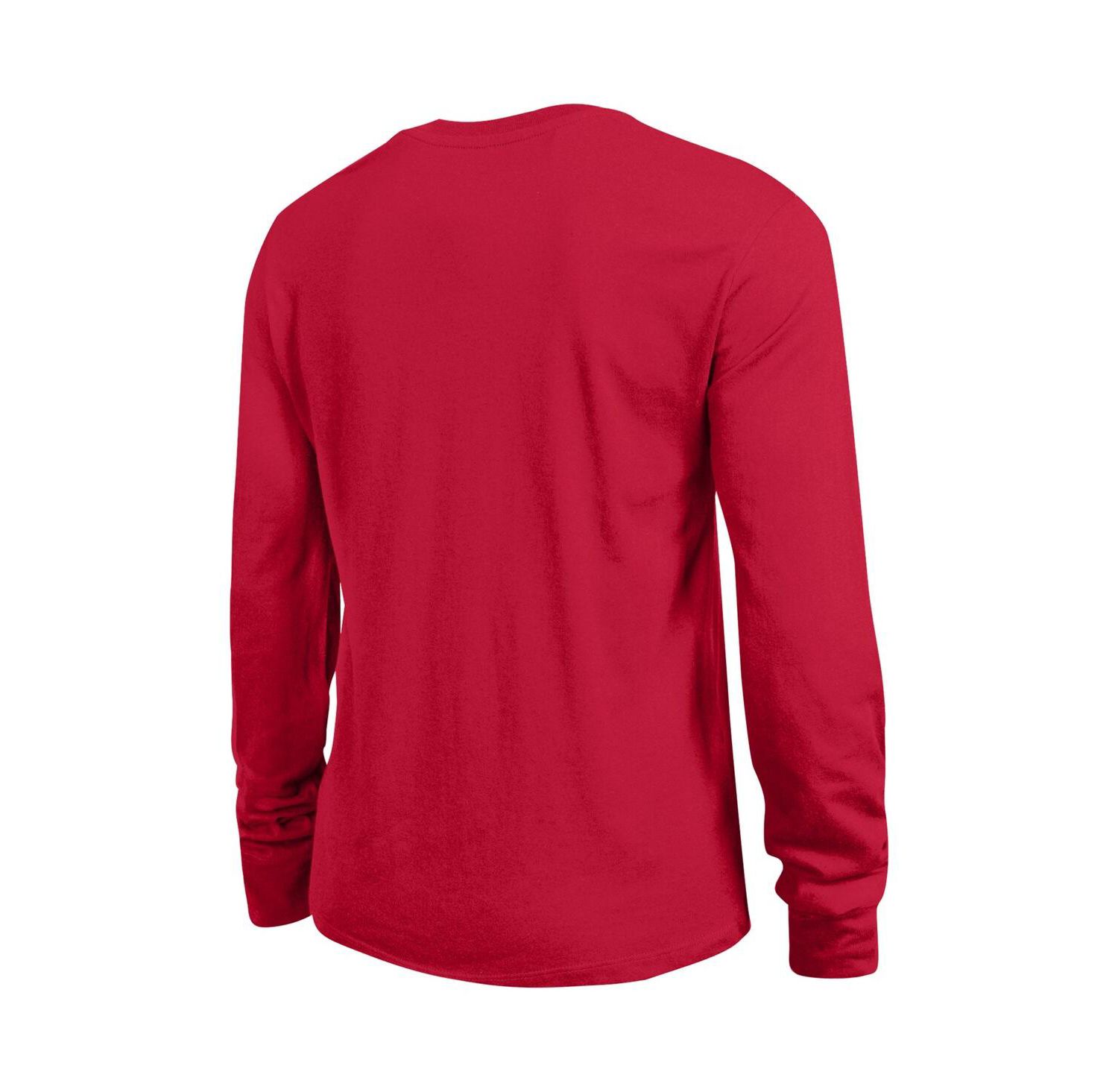 Women's Red Georgia Bulldogs Arch Over Logo Long Sleeve T-Shirt