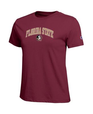 Women's Garnet Florida State Seminoles Arched Over Logo T-Shirt