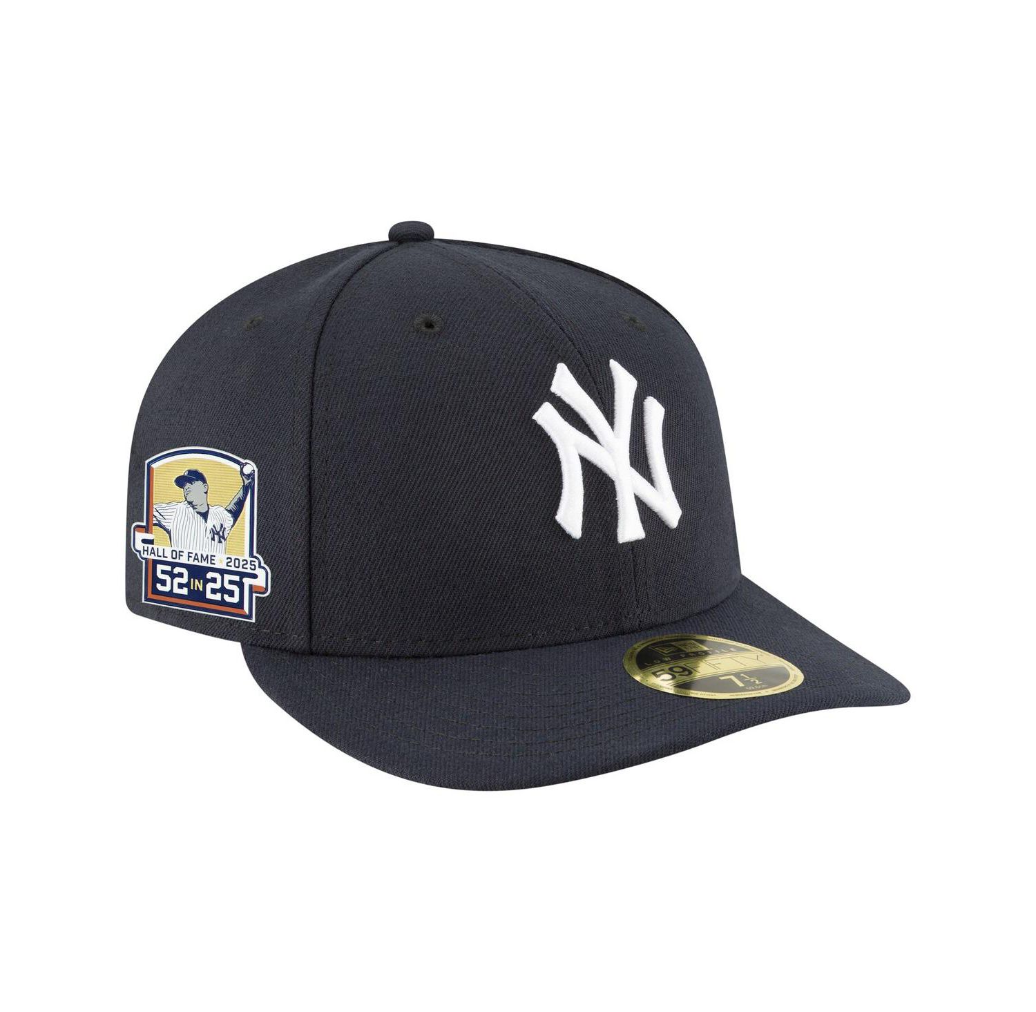Men's CC Sabathia Navy New York Yankees 2025 National Baseball Hall of Fame 59FIFTY Low Profile Fitted Hat