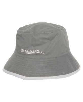 Men's Gray/Black San Antonio Spurs Flip It Reversible Bucket Hat