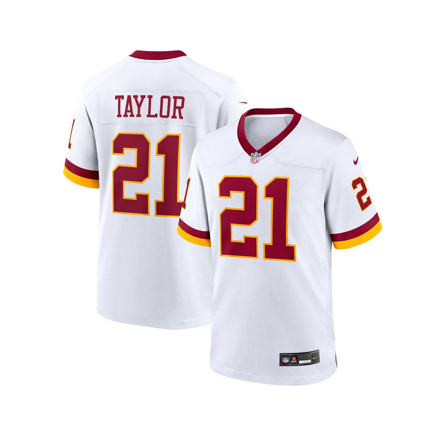 Men's Sean Taylor White Washington Commanders Game Super Bowl Era Jersey