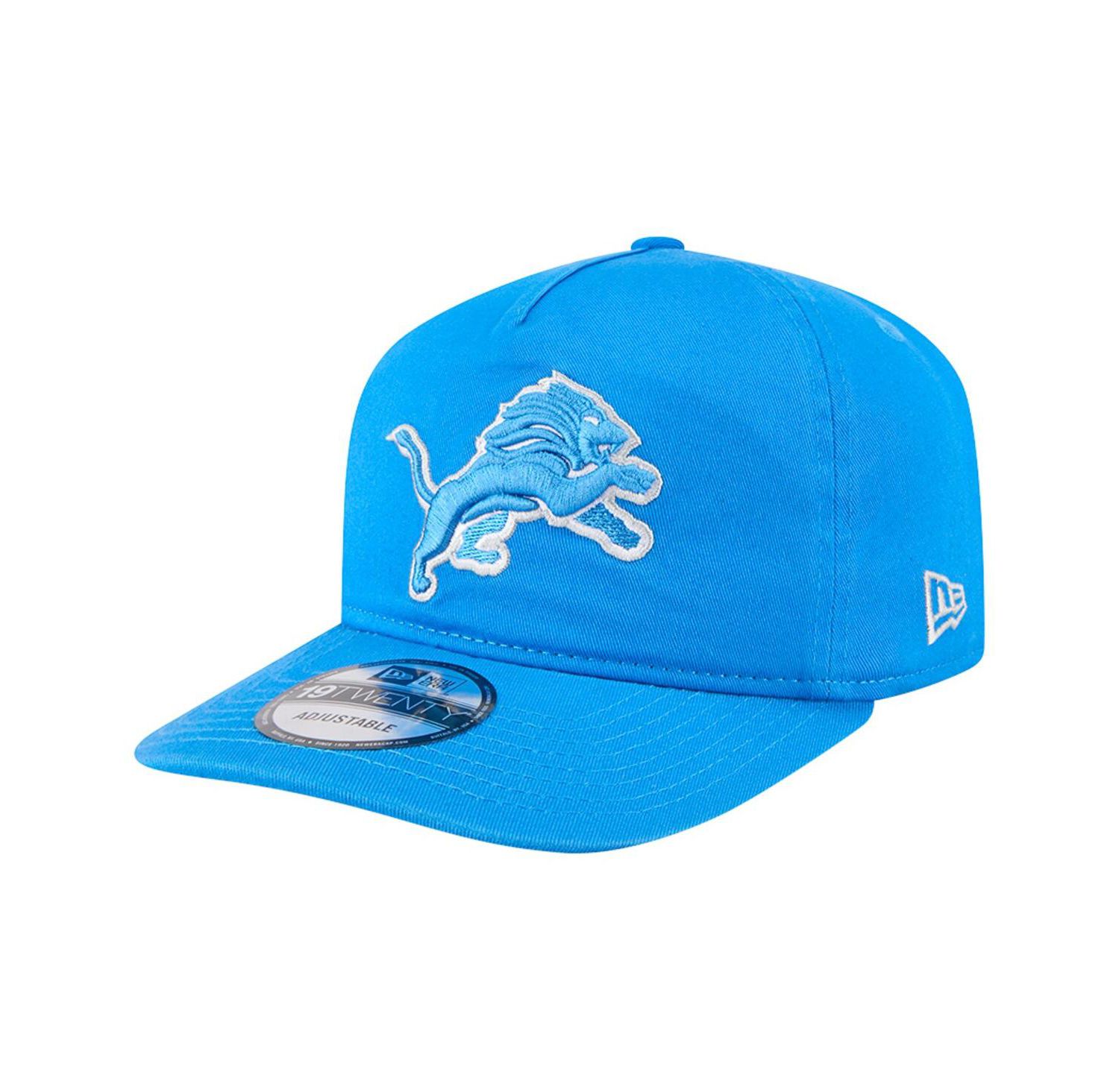Men's Blue Detroit Lions Team 19TWENTY Adjustable Hat