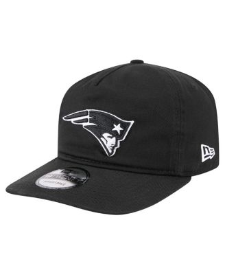 New Era - Men's&nbsp;Black/White New England Patriots 19TWENTY Adjustable Hat