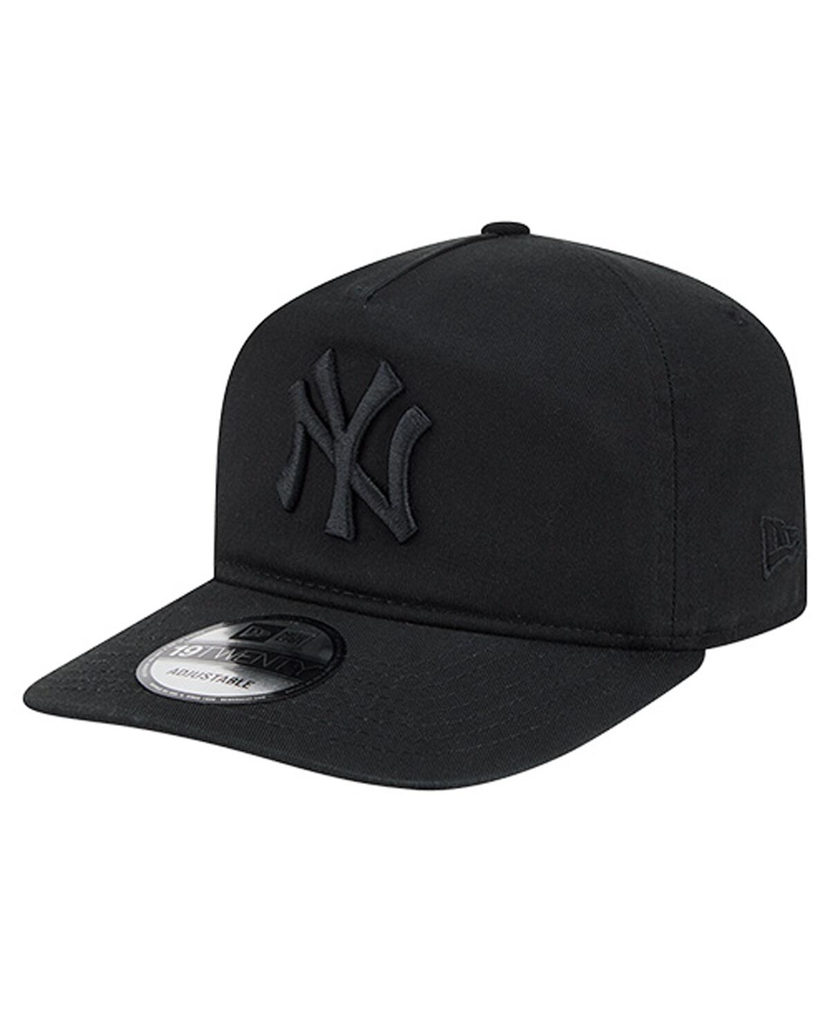 New Era Men's Black New York Yankees 19twenty Adjustable Hat In Brown