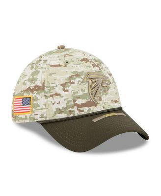 New Era - Men's Camo Atlanta Falcons 2025 Salute to Service 39THIRTY Flex Hat