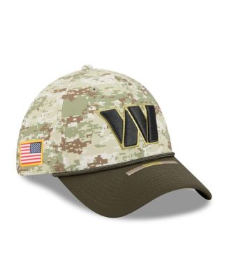 New Era - Men's Camo Washington Commanders 2025 Salute to Service 39THIRTY Flex Hat