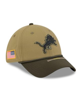 New Era - Men's Green Detroit Lions 2025 Salute to Service 39THIRTY Flex Hat