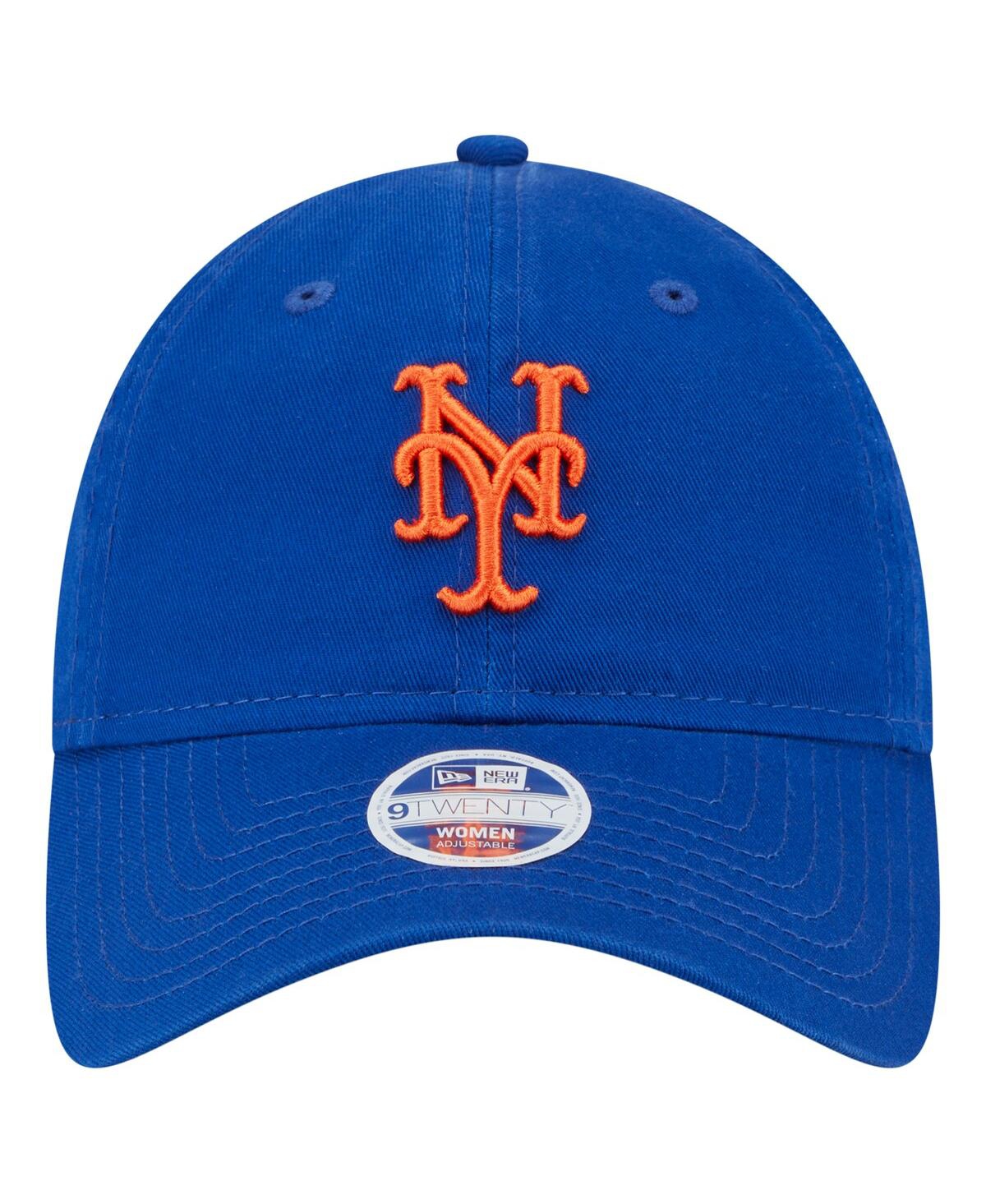 New Era Women's Royal New York Mets Ornament 9twenty Adjustable Hat In Blue