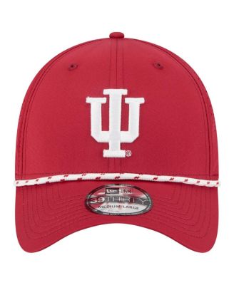 Men's&nbsp;Crimson Indiana Hoosiers Rope 39THIRTY Flex Hat