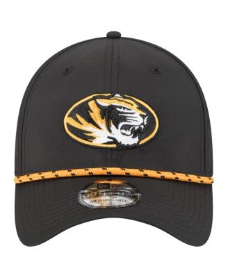 Men's&nbsp;Black Missouri Tigers Rope 39THIRTY Flex Hat
