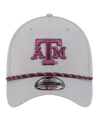 Men's&nbsp;Gray Texas A&M Aggies Rope 39THIRTY Flex Hat