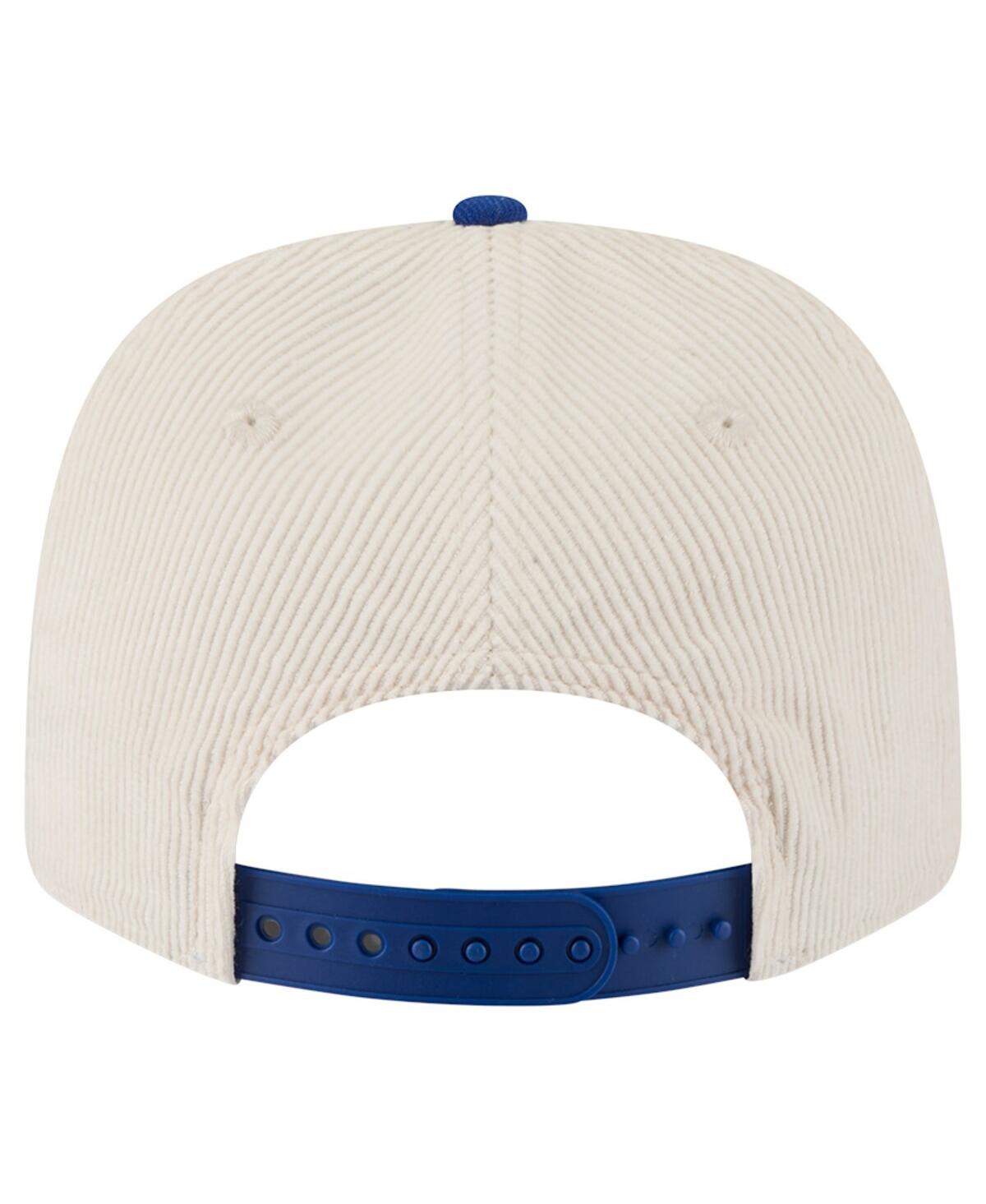 New Era Men's Cream/blue Chicago Cubs Loyal 9seventy Adjustable Hat In Blue