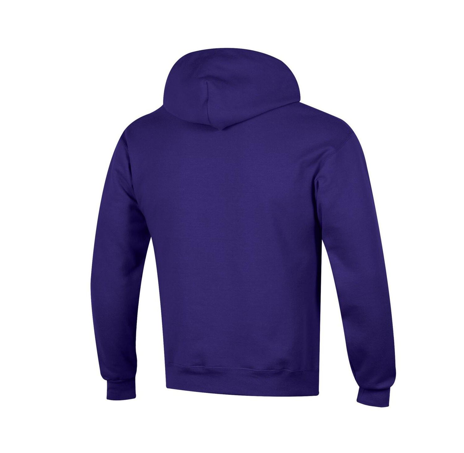 Men's Purple Washington Huskies Arched Logo Fleece Pullover Hoodie