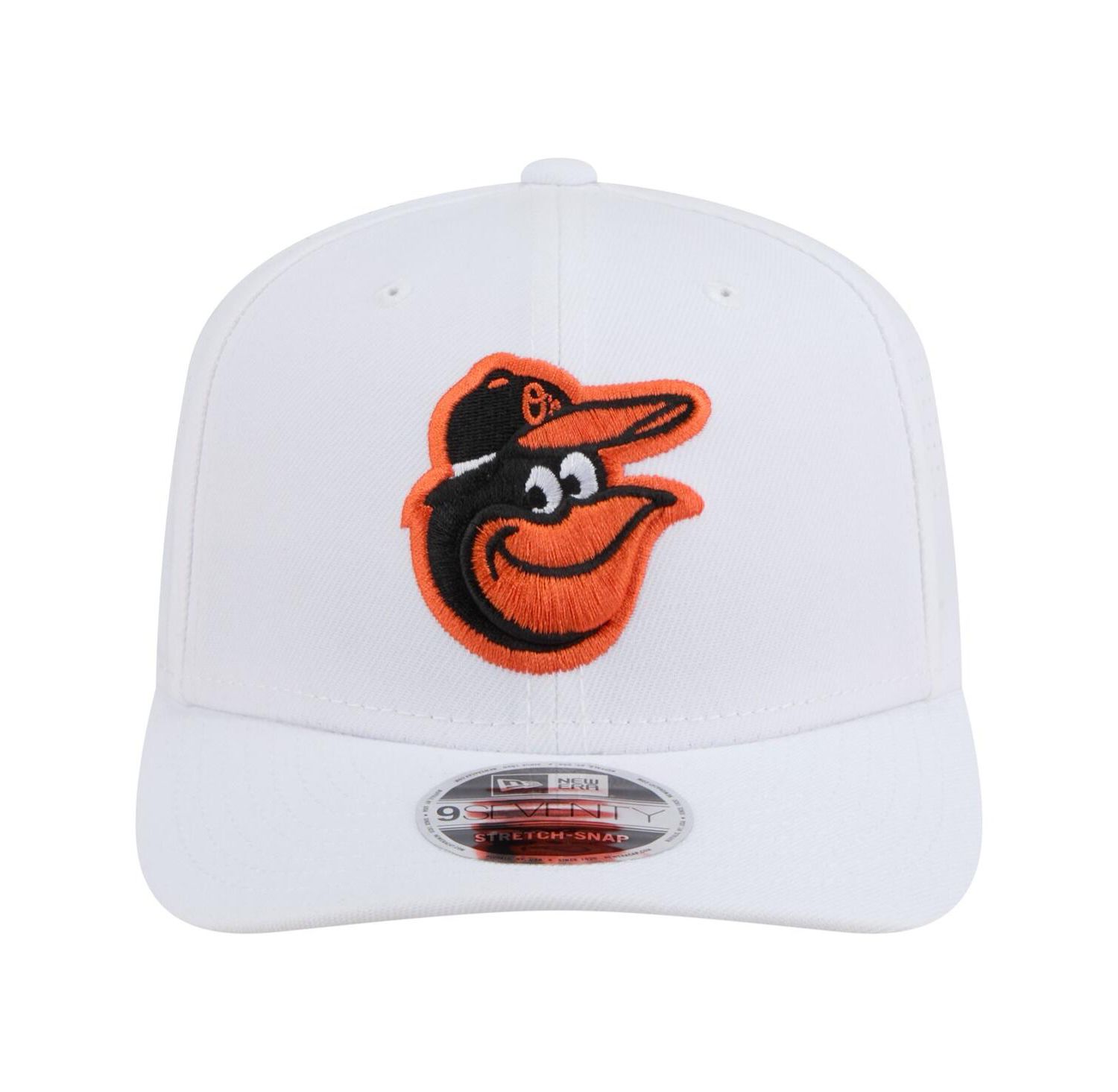 Men's White Baltimore Orioles COOLERA 9SEVENTY Adjustable Hat