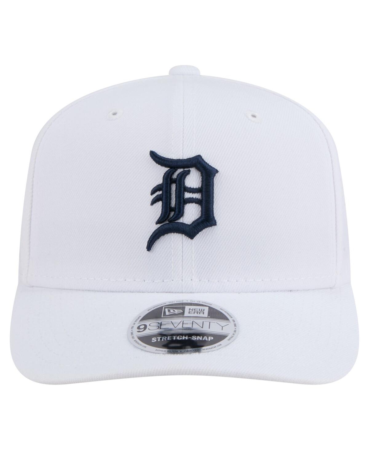 New Era Men's White Detroit Tigers Coolera 9seventy Adjustable Hat In White