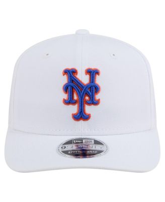 Men's White New York Mets COOLERA 9SEVENTY Adjustable Hat