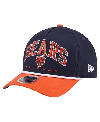 New Era - Men's&nbsp;Navy Chicago Bears Bear Arch 9FORTY A-Frame Adjustable Hat