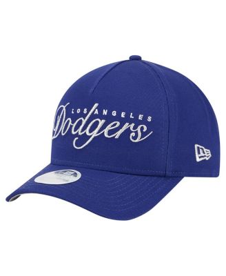 New Era - Women's Royal Los Angeles Dodgers Metallic A-Frame 9FORTY Adjustable Hat