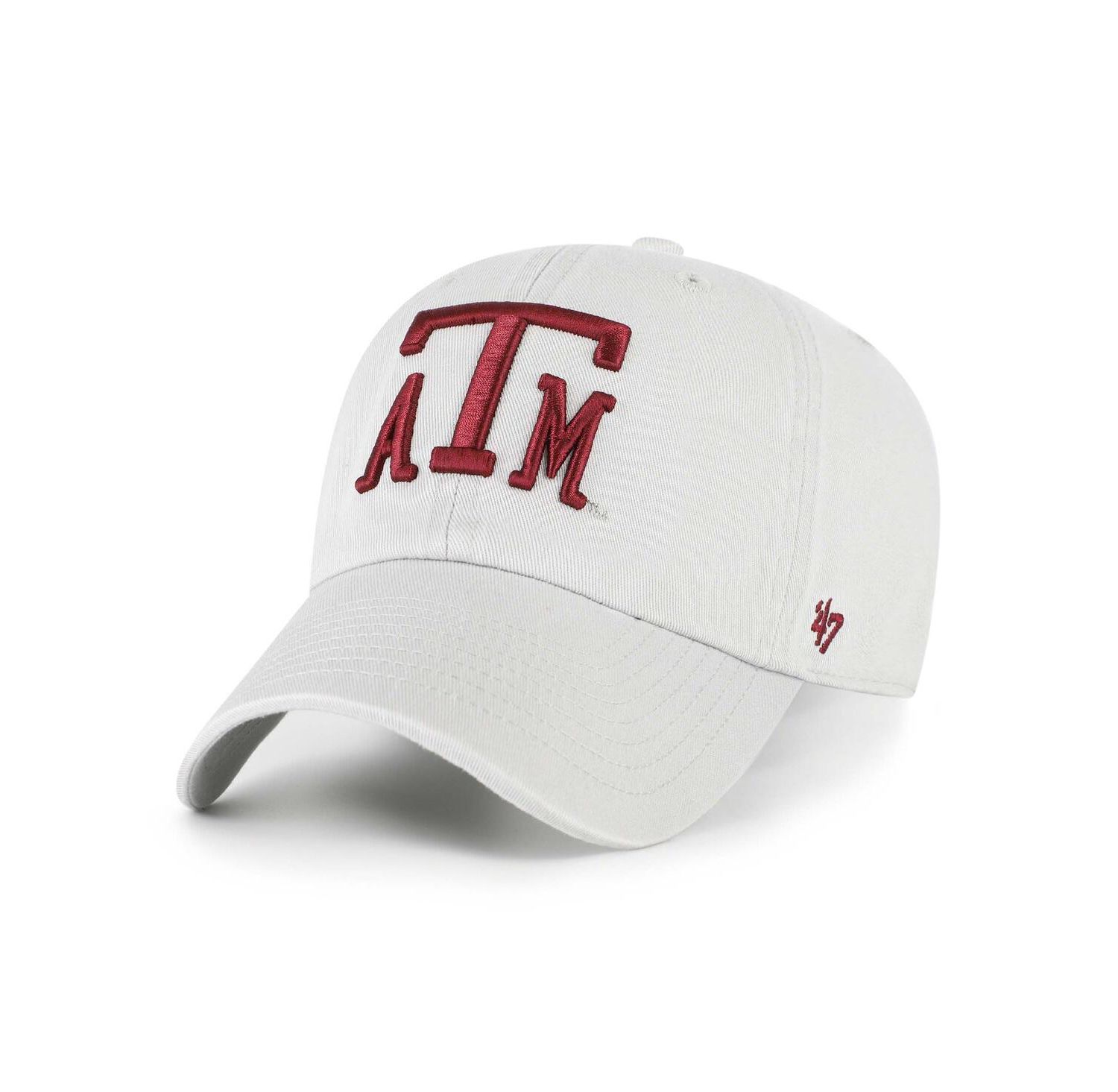 Men's Gray Texas A&M Aggies Vault Clean Up Adjustable Hat