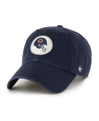 '47 Brand - Men's Navy Chicago Bears Hard Hat Clean Up Adjustable Hat