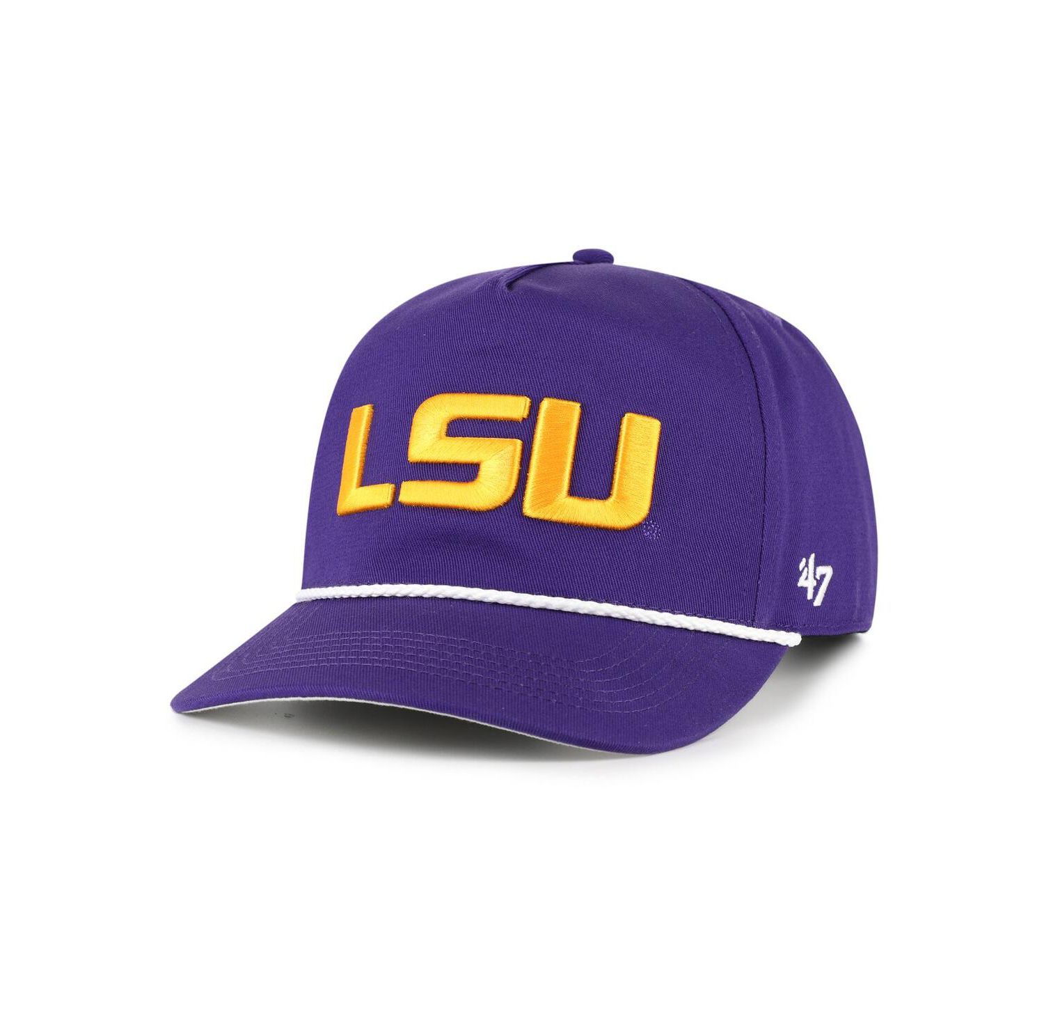 Men's Purple LSU Tigers Rope Hitch Adjustable Hat