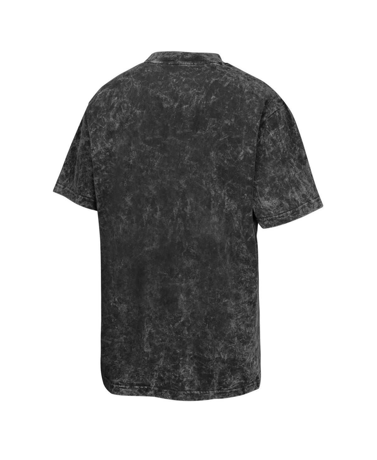 Outerstuff Big Boys And Girls Black San Antonio Spurs Rugged Defense T-shirt In Gray