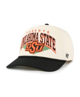 '47 Brand - Men's Natural Oklahoma State Cowboys Pomona Two-Tone Rope Hitch Adjustable Hat