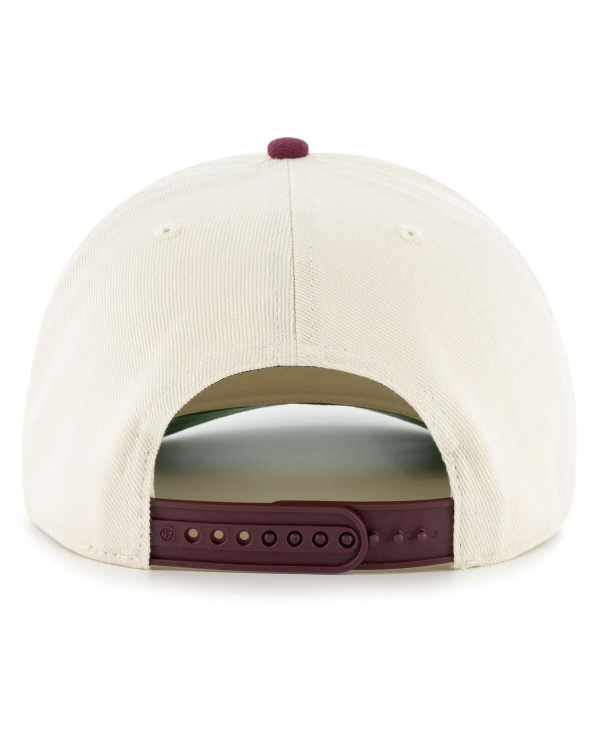 47 Brand Men's Natural Texas A M Aggies Pomona Two-tone Rope Hitch Adjustable Hat In Neutral